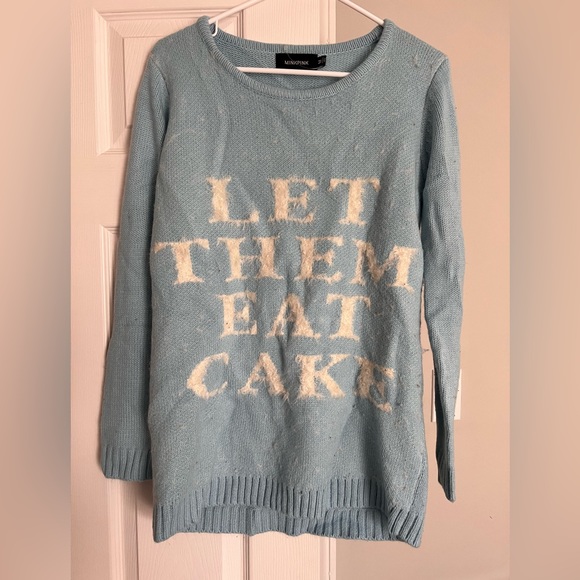 Minkpink Let Them Eat Cake Sweater - Picture 1 of 5